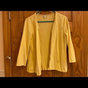 Women’s large yellow sweater